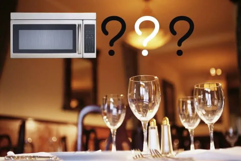 Do Fine Restaurants Have Microwaves In Their Kitchens?