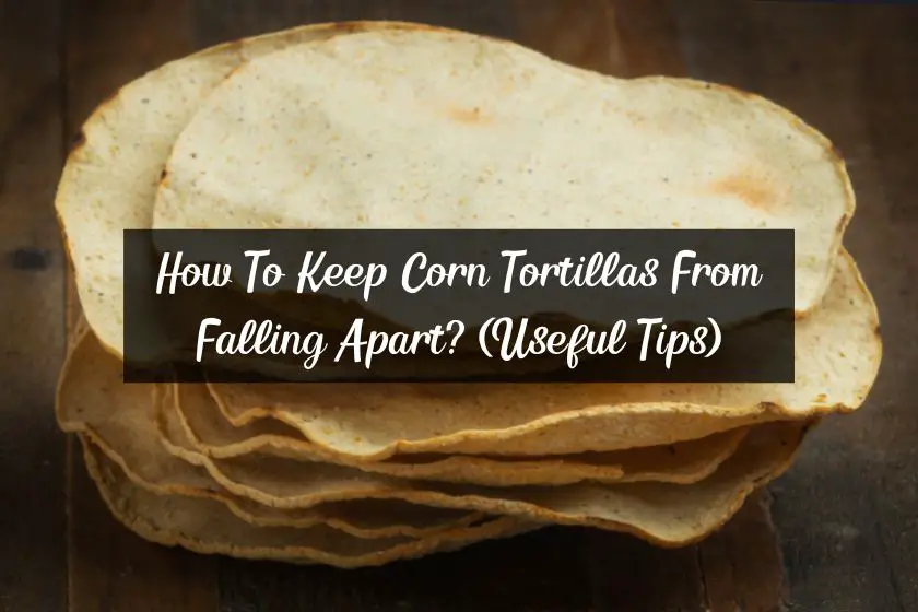 Fresh home-made corn tortillas stacked against eachother.